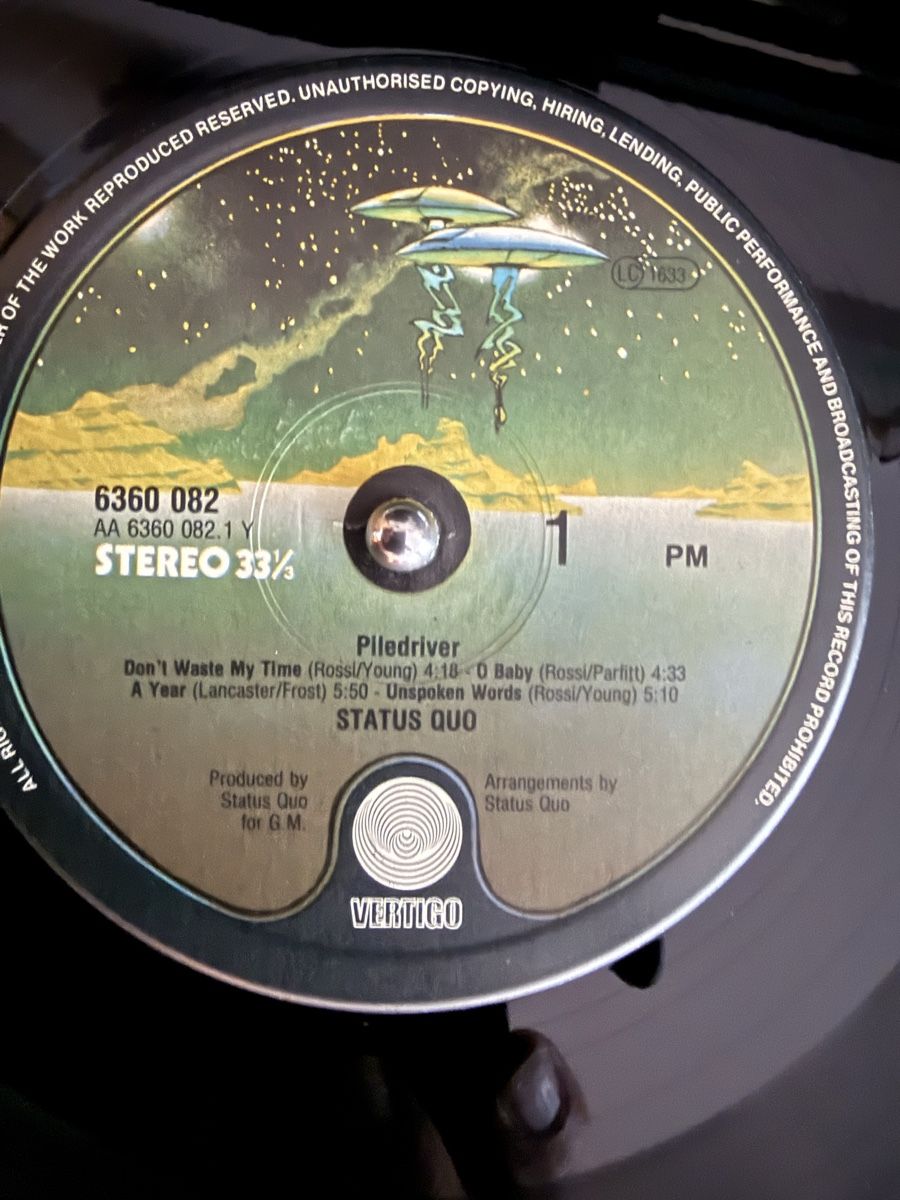 Dischi in vinile: Status Quo - Piledriver Vinyl Schallplatte – Usato da Goldach venduto da Donpancho 5