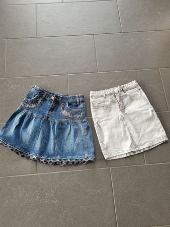 2 Jeansjupe Set Grösse XS