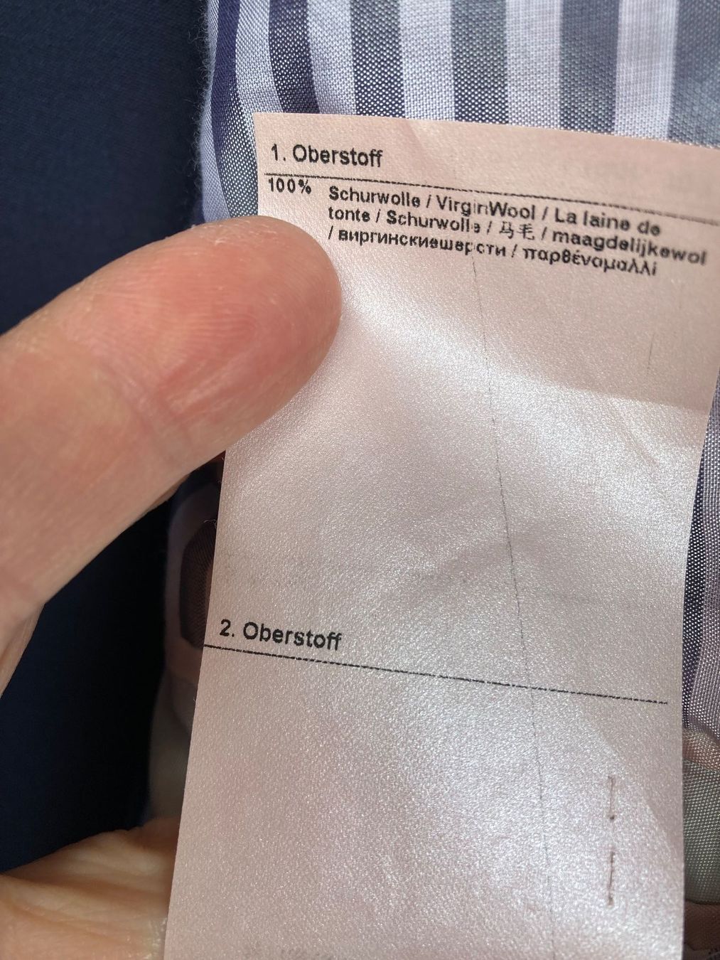 Windsor Jacken: Windsor Herren ZeroJacket leicht 100 % Schurwolle/Grösse 54 – Neu (gemäss Beschreibung) aus Berneck von Ordnung2021 7
