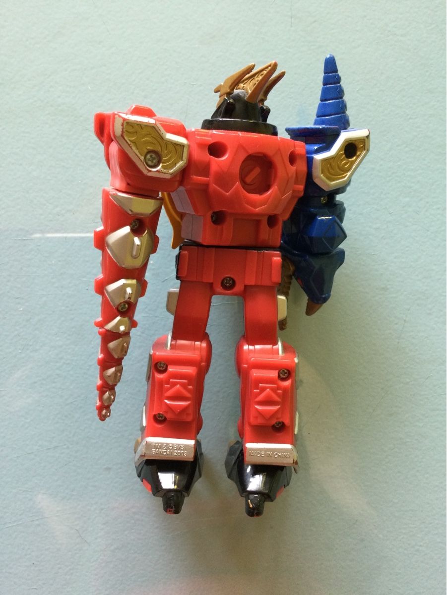 Bandai Statuette: Godzilla Roboter rotblaugelb 16 cm /9 cm beweglich Bandai 03 – Usato da Basel venduto da pink2010 2