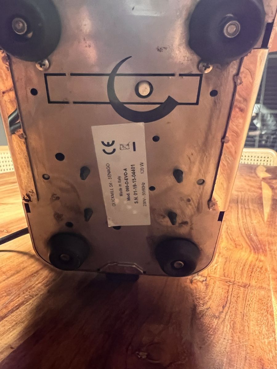 Quick Mill Kaffeemaschinen & Espressomaschinen: Quickmill Apollo 060 evo Kaffeemühle – Gebraucht aus Basel von PowMow 3