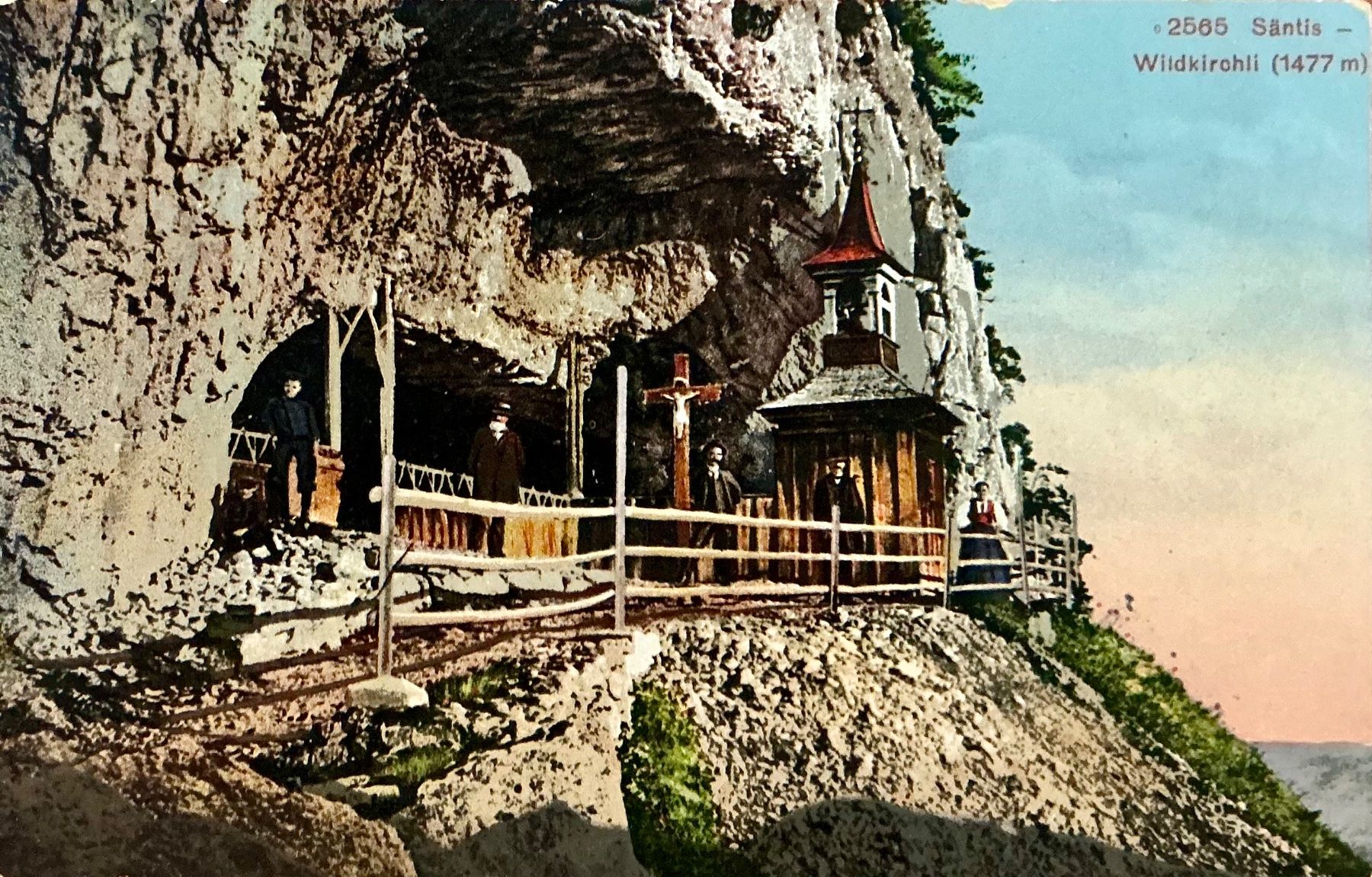 Cartoline postali: WILDKIRCHLI Säntis - Alpstein – Usato da Root venduto da ENGLAND-TREASURES 1