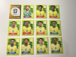 Panini WM 2026 - Brasilien - 12 Sticker