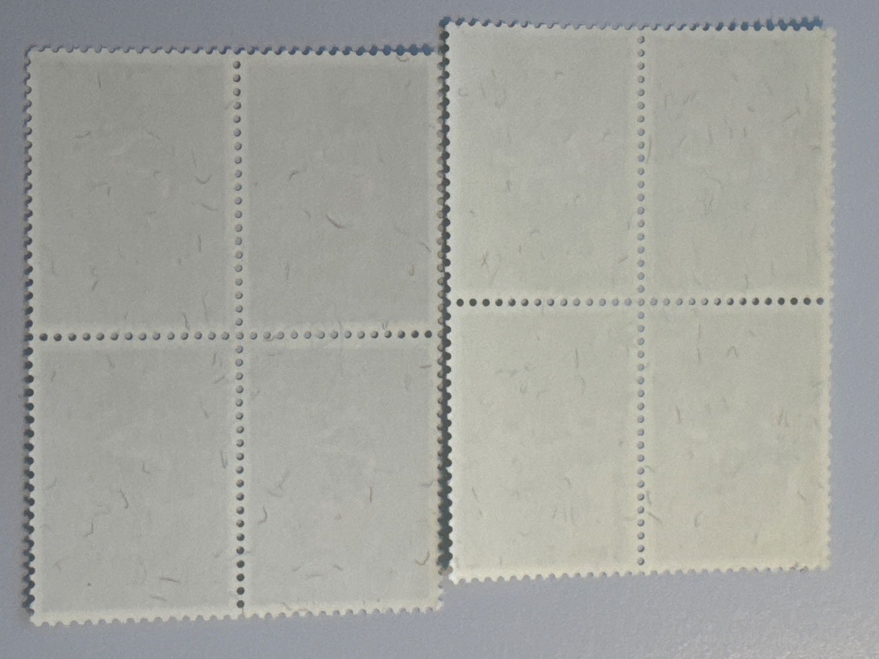 Alle Briefmarken: 1967+ 17 Viererblöcke mit ET Stempel – Gebraucht aus Küssnacht am Rigi von POSTOMASTER 2