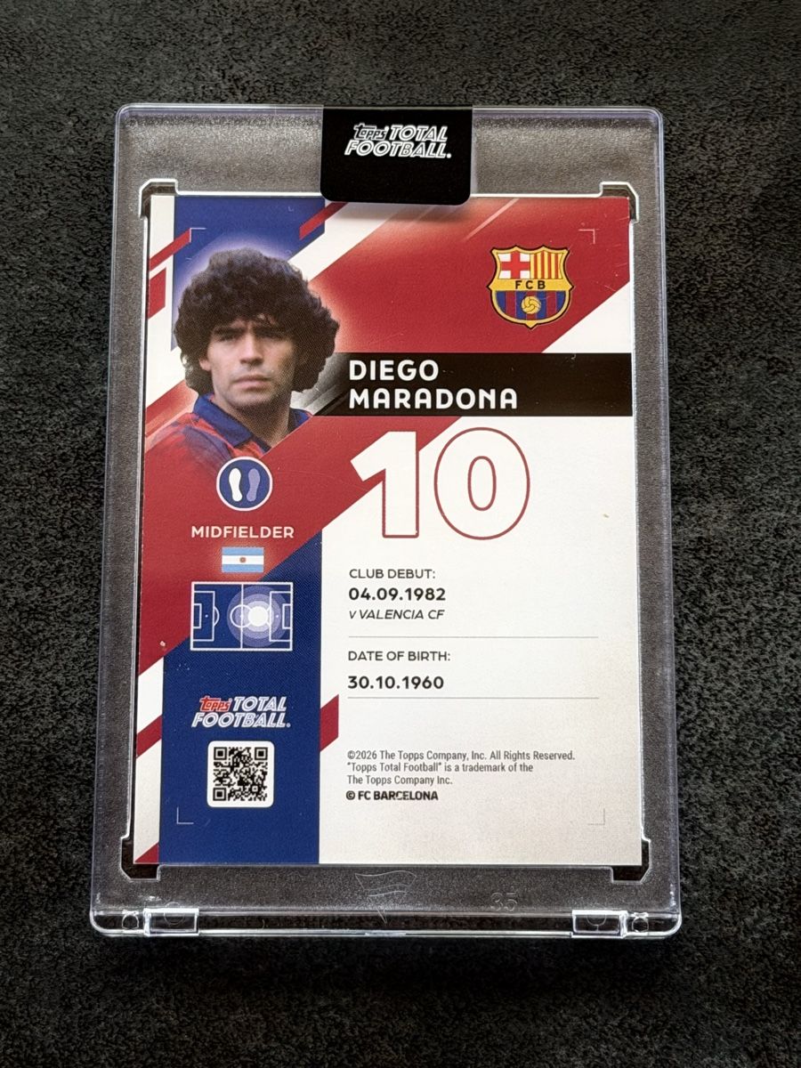 Topps Carte collezionabili: Diego Maradona 11/50 - Topps Master Magicians – Nuovo (secondo la descrizione) da Kaiseraugst venduto da 420n 1