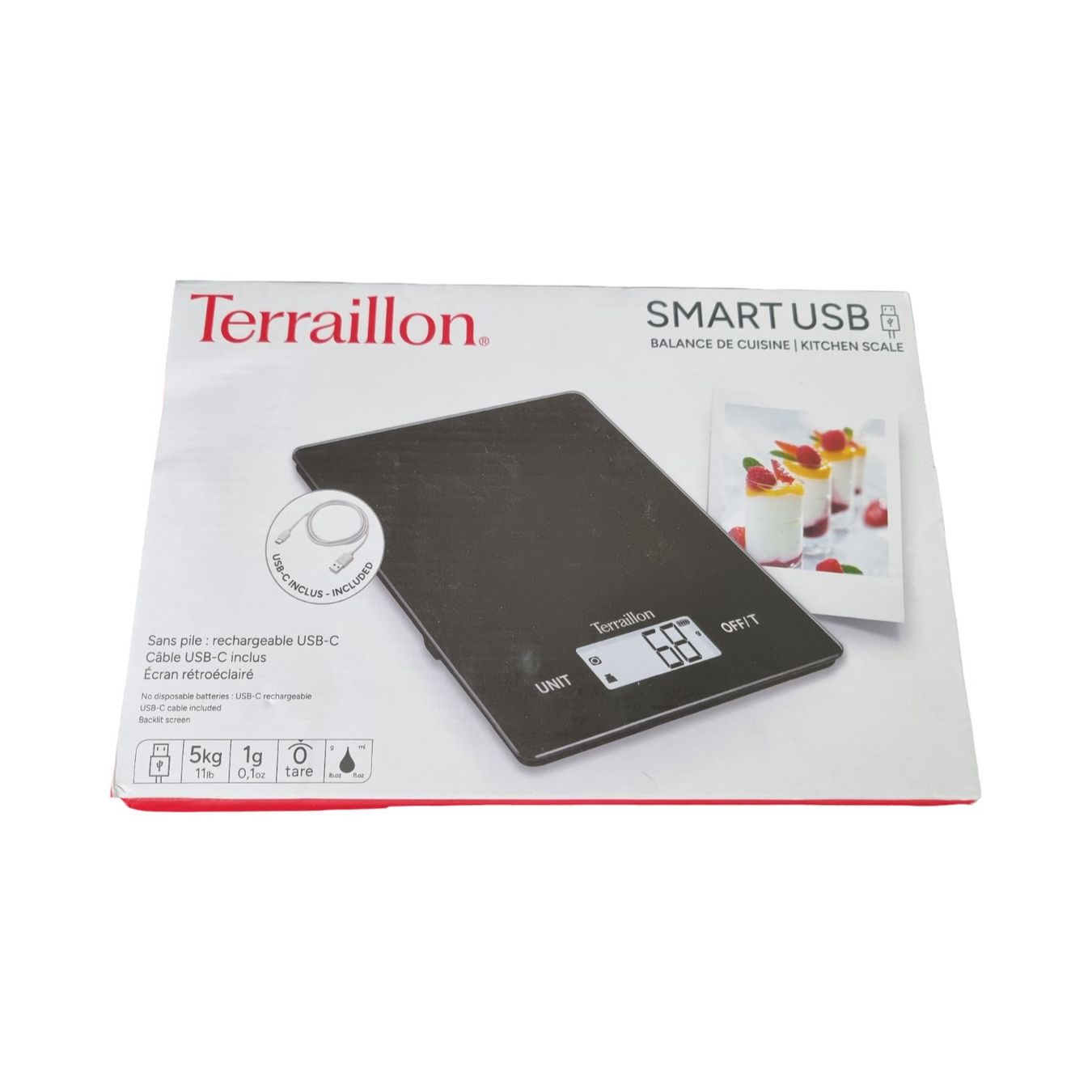 Terraillon Bilance da cucina: TERRAILLON, Smart USB, Küchenwaage – Nuovo (secondo la descrizione) da Wangen b. Olten venduto da Restwert_Wangen