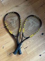 Speed-Badminton 2 Schläger für Junioren gelb
