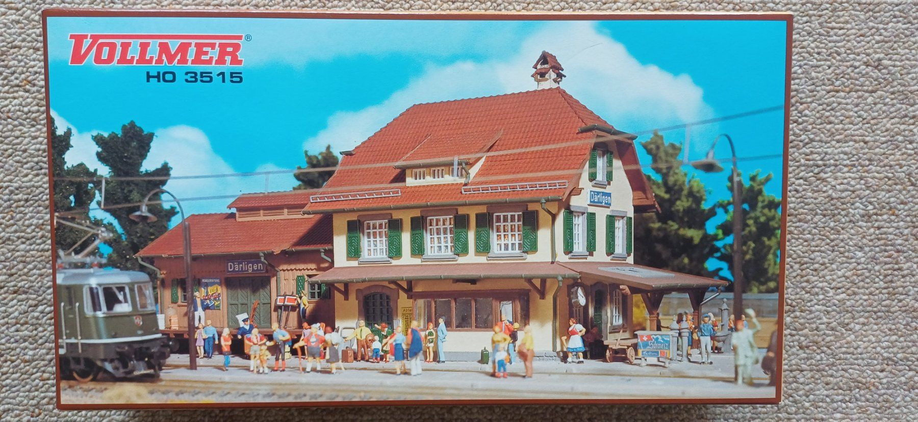 Vollmer Modelleisenbahnen: Bahnhof Därligen 1:87  Vollmer – Neu und originalverpackt aus Steffisburg von ursusmaritimus