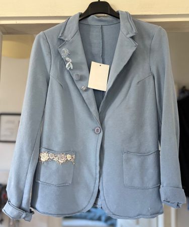 BLAZER EN COTON AVEC DÉTAIL!! M NOUVEAUTÉ 2026/27