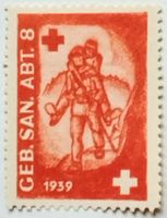 8Soldatenmarke 2.WK, Gebirgs Sanitäts Abt 8, Wi San 63