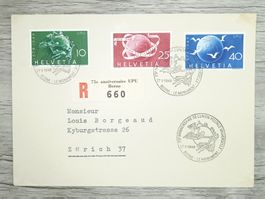 TR70 Enveloppe + Timbre Suisse 1949