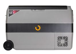 50L Kühlbox: Kompressor Kühlbox mit Gefrierfach