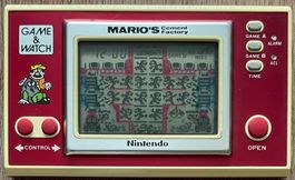 GAME & WATCH Spiel MARIO'S CEMENT FACTORY (ML102)
