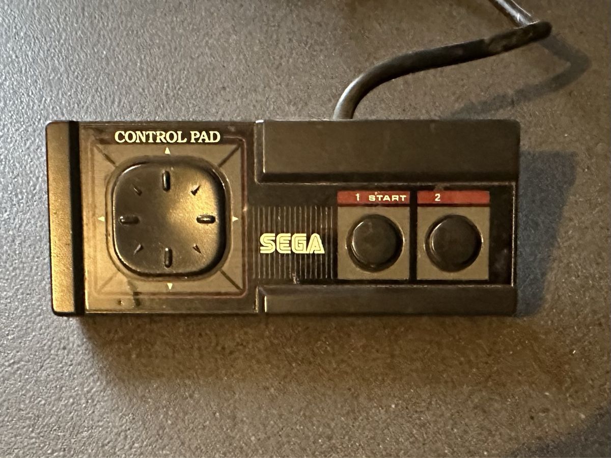 Controller: SEGA Master System Control Pad – Gebraucht aus Kestenholz von Naruto_01
