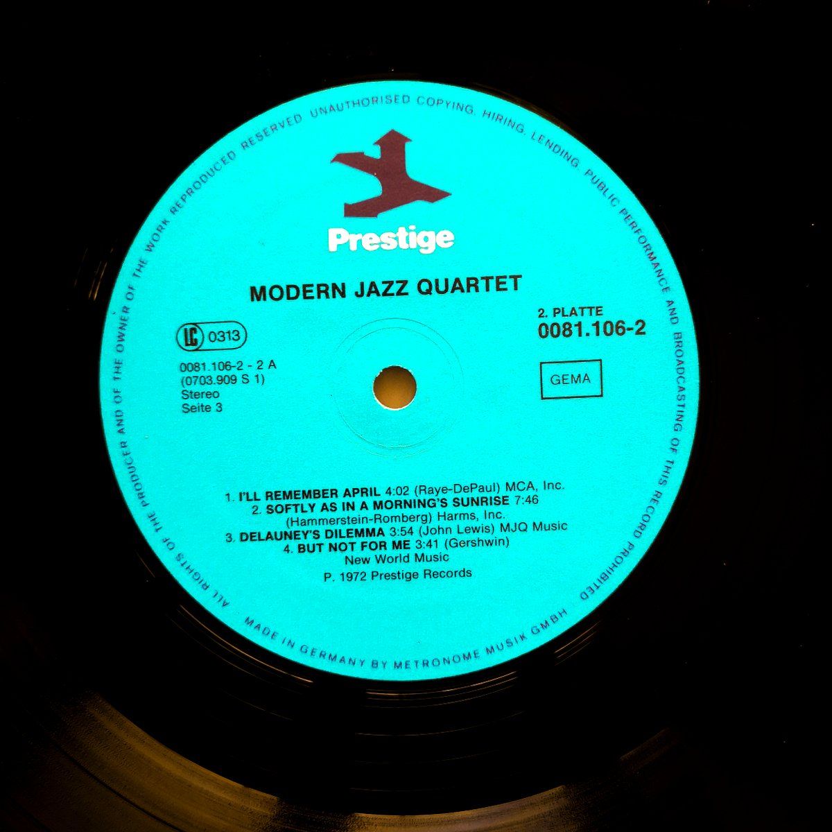 Dischi in vinile: The Modern Jazz Quartet - Doppel LP und 7" Single – Usato da Sargans venduto da Botanico 5