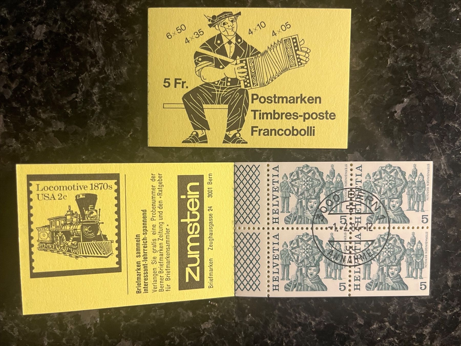 Tutti i francobolli: Markenheft 0-78a mit ET-Stempel – Nuovo (secondo la descrizione) da Freidorf TG venduto da ern_7s68
