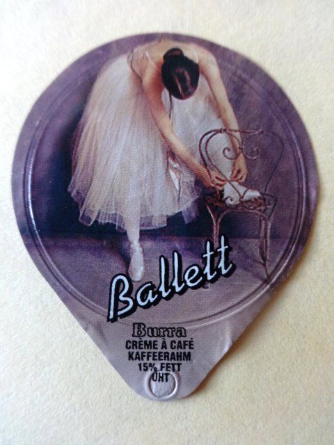 Coperchi dei cremini per caffè: Série 438 A - Ballet  (30) – Difettoso da Fétigny venduto da cha_cz69