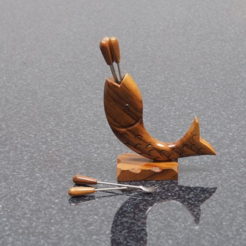 Classici del design: Apéro-Picker Fisch – Antico da Schalunen venduto da schwabspielautomaten