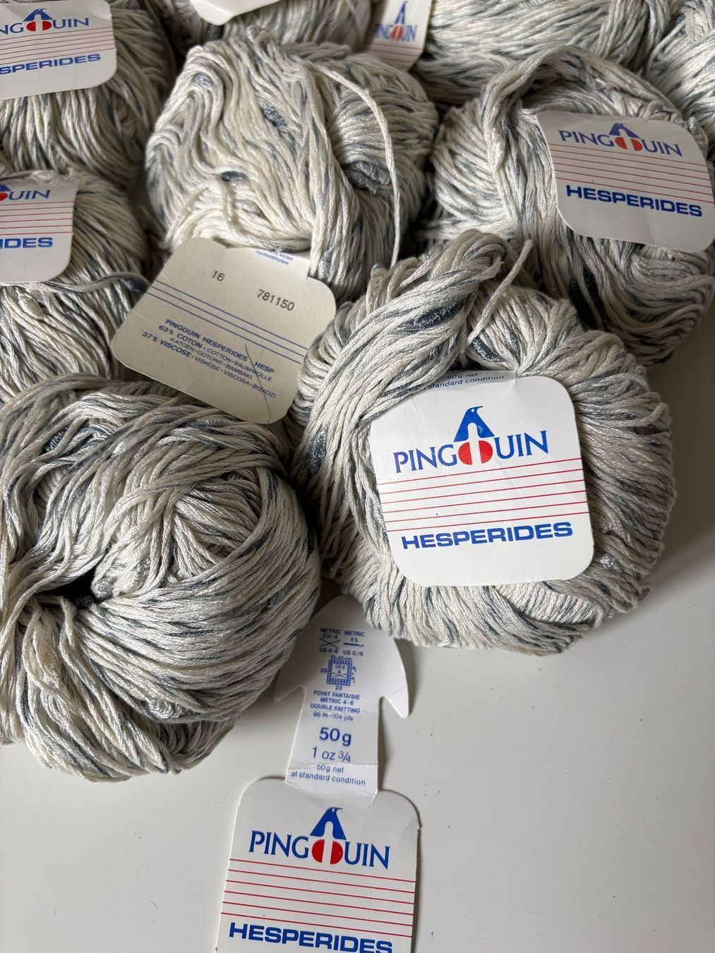 Lana: Lot de 500g cotons Pingouin – Usato da Vallorbe venduto da Savannah03 1