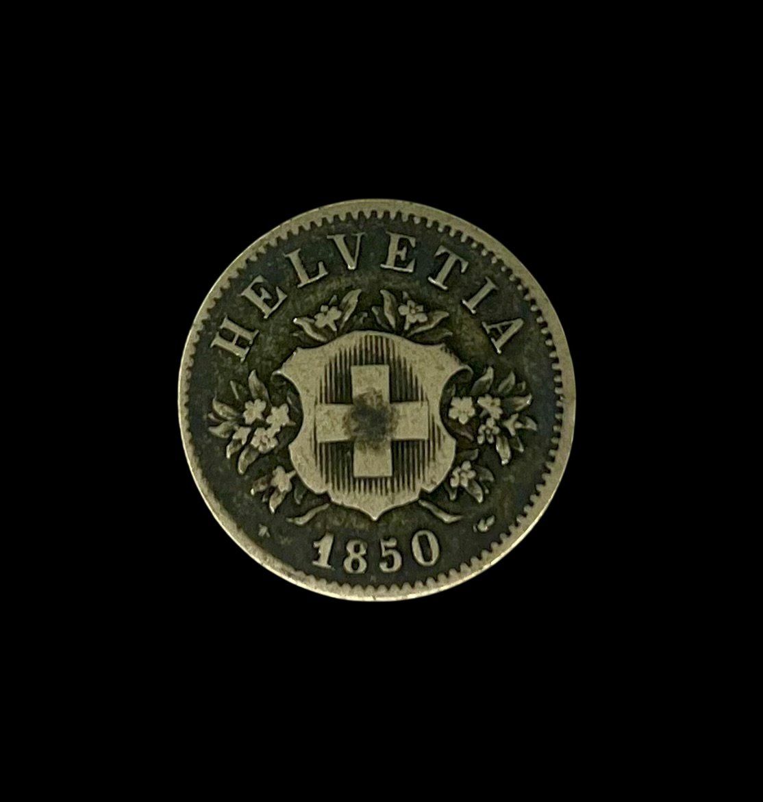 Tutti le monete: 1 x 20 cents 1850 – Usato da Sion venduto da numision