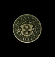 1 x 20 cents 1850