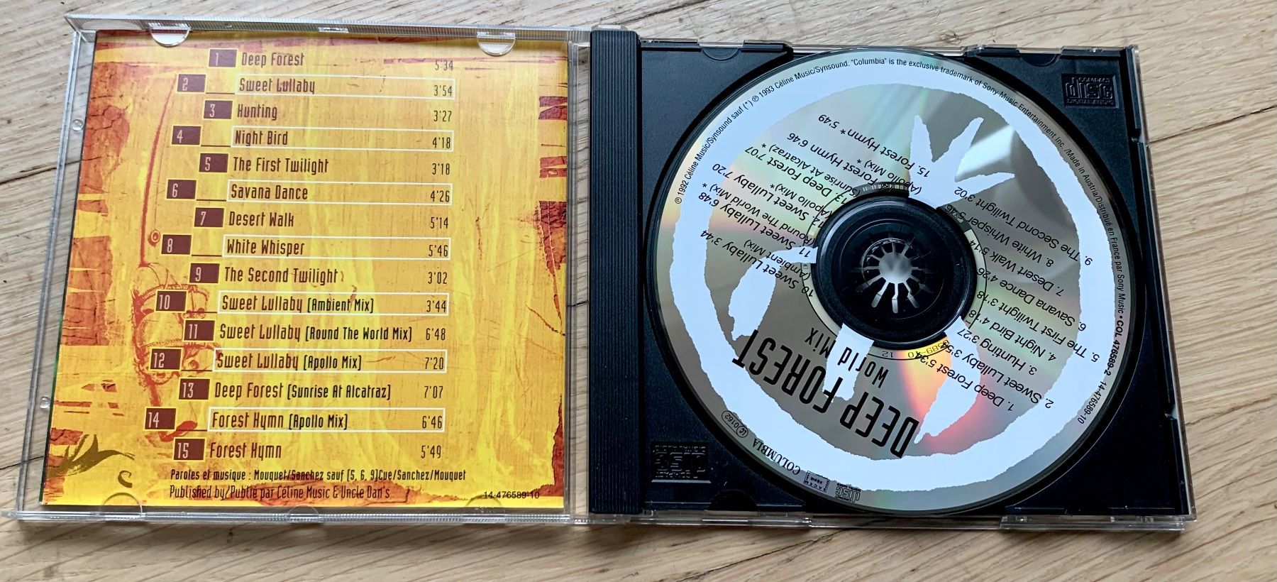 CDs: Deep Forest World mix – Gebraucht aus Zürich von Fieber 1
