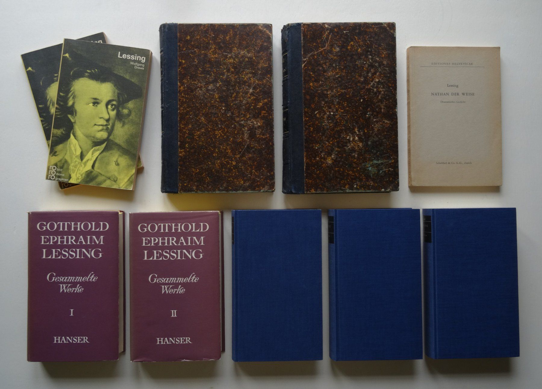 Libri: Gotthold Ephraim Lessing Konvolut – Usato da Zimmerwald venduto da ver_69wh 1
