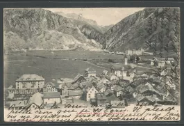 Carte P de 1903 ( Andermatt gegen das Urnerloch )