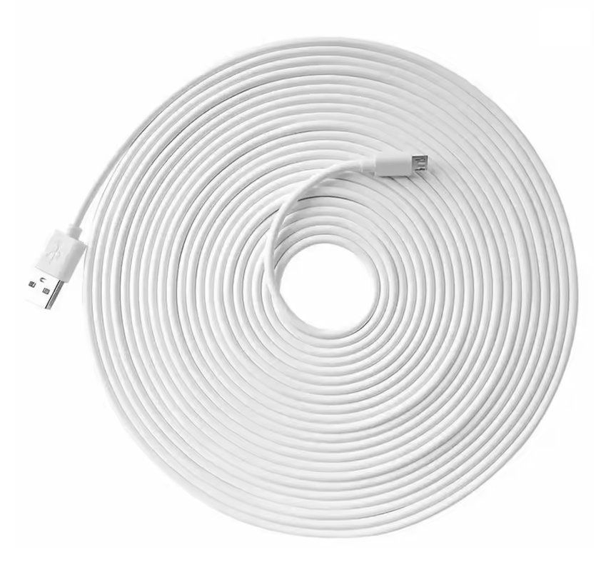 Cavi: Extra langes Micro-USB-Kabel – ca. 10 m – Usato da Schaffhausen venduto da lucaalessandro