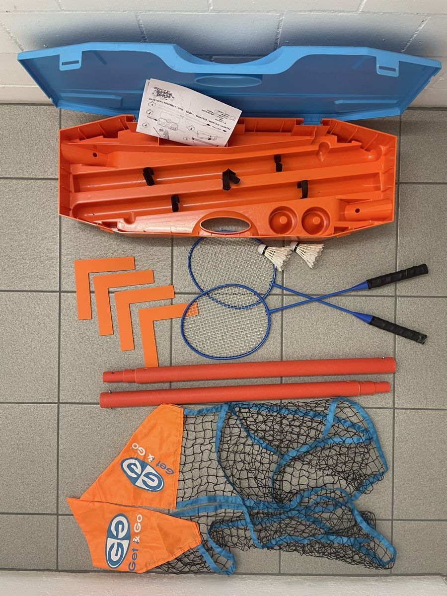 Spiele: Badminton - Set Get&Go Outdoor – Neu (gemäss Beschreibung) aus Ebmatingen von mini68 2