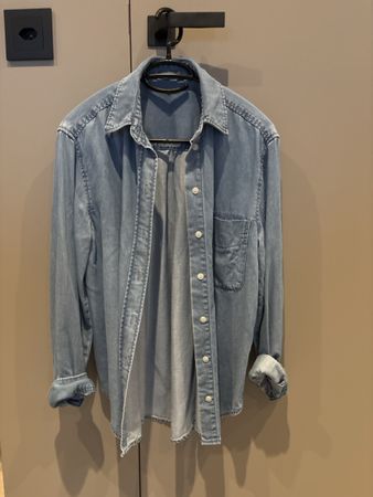 Leichtes Damen Jeanshemd Grösse S
