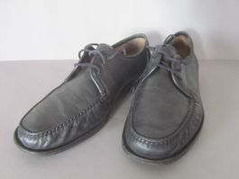 Schwarze Lederschuhe, Top Zustand, Grösse 44
