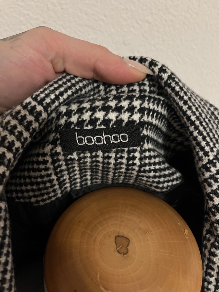 Giacche: Boohoo Blazer Glencheck Schwarz/Weiss Gr. 36 – Usato da Thalheim venduto da karmabis_ 4