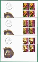 2007  4 Block FDC    Weihnachtsbräuche     SBK 37.60