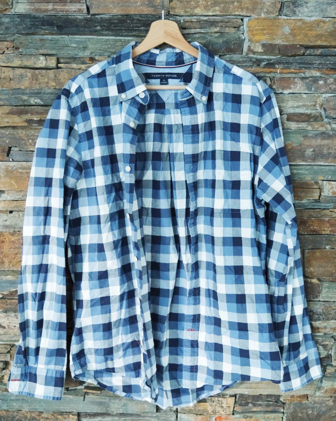 Tommy Hilfiger Hemden: Hemd Herren Tommy Hilfiger Gr. M blau – Neu (gemäss Beschreibung) aus Winkel von man_2qfr 1