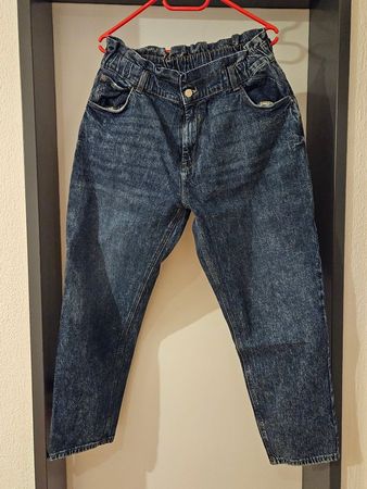 Neu: Jeans mit Gummizug - blau - Gr.46