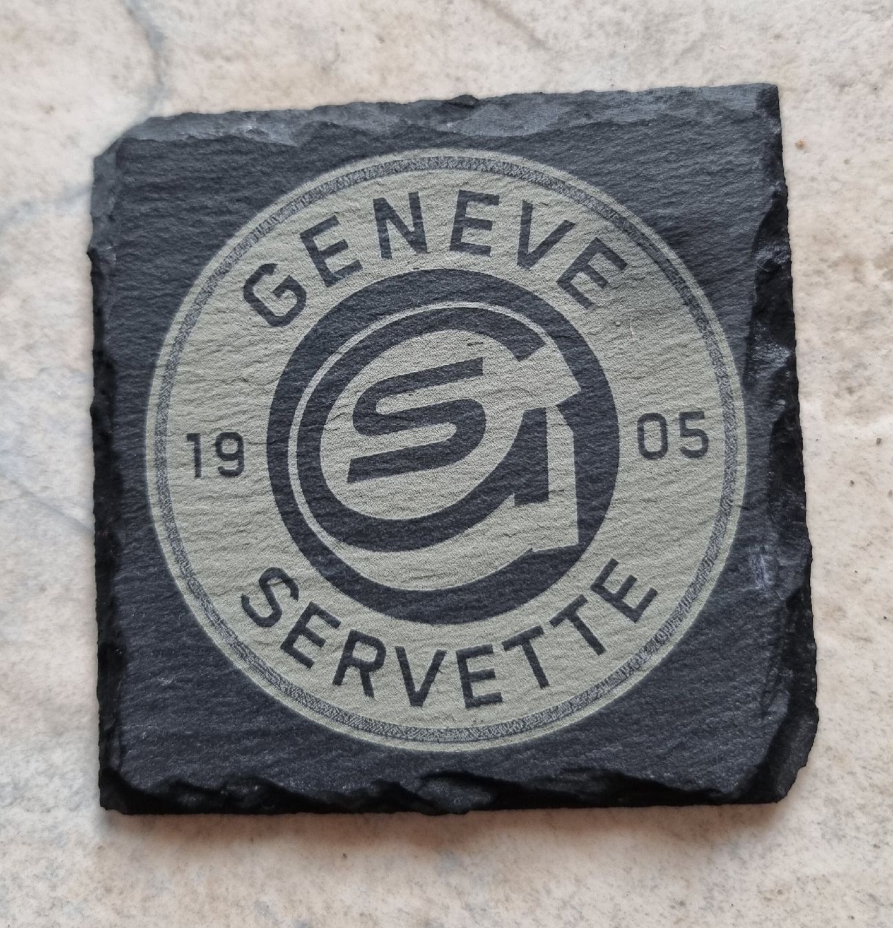 Untersetzer: Schweizer Eishockey Logo's auf Schiefer Untersetzer 4er Pack – Neu (gemäss Beschreibung) aus Rottenschwil von tob_h7ld 9