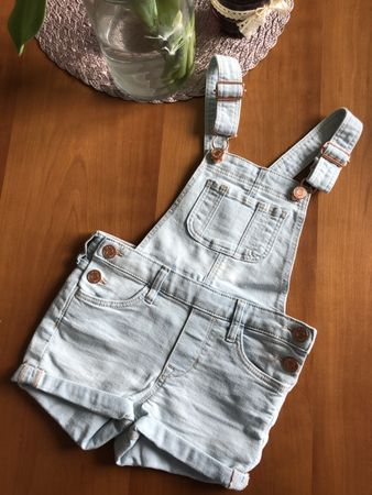 Süessi Jeans-Shorts-Latzhose, Gr 104 *NEUWERTIG