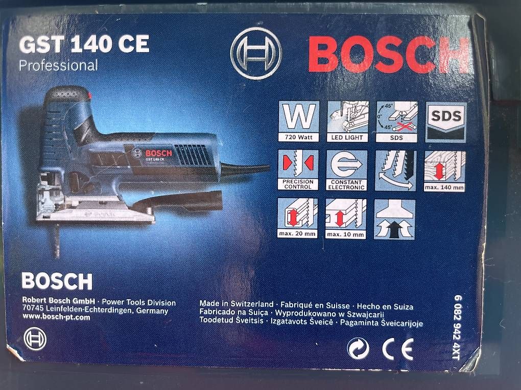 Seghe: Bosch GST 140 CE Stichsäge – Usato da Spiegel b. Bern venduto da upcycler 1