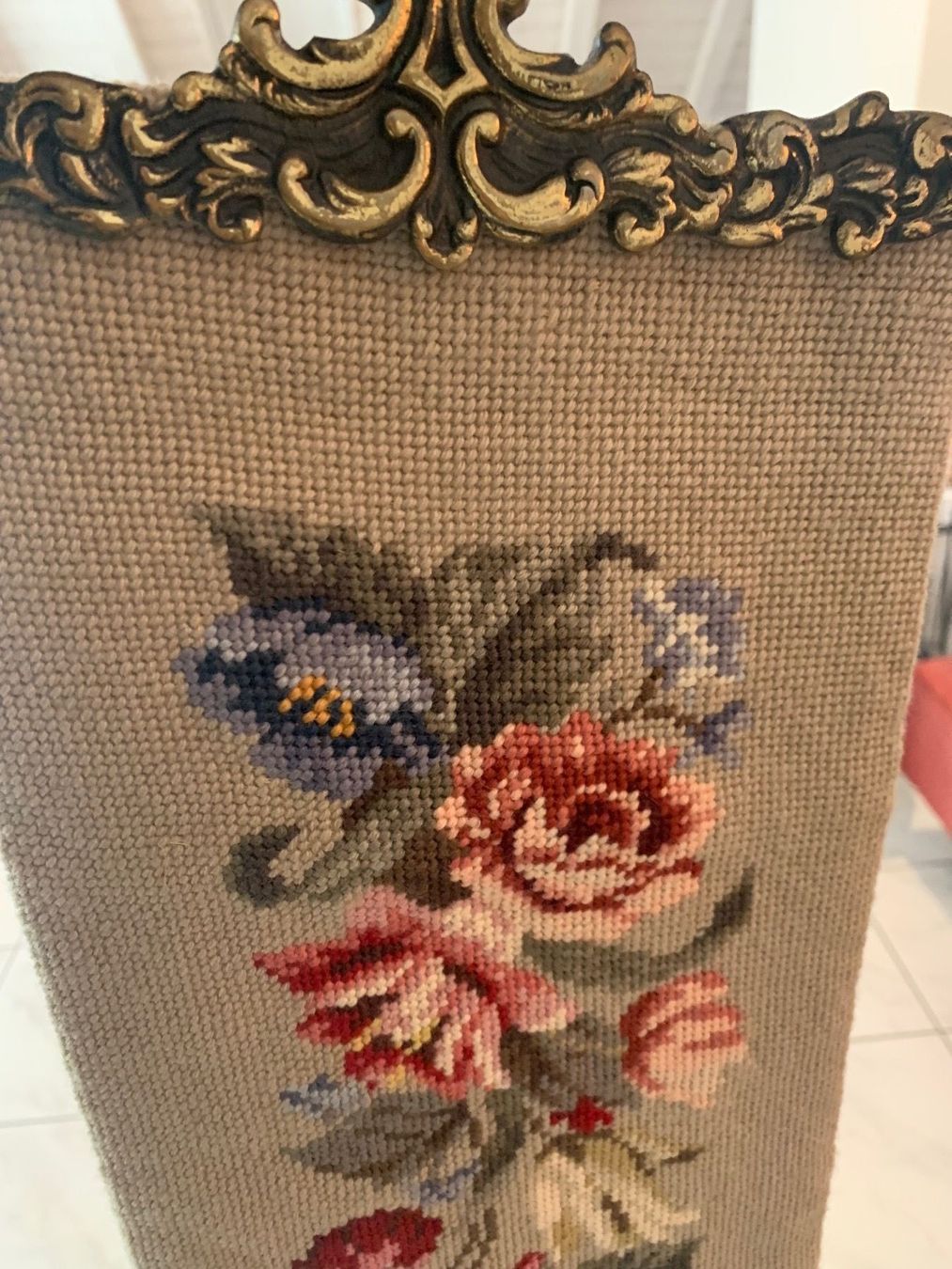 Tutte le decorazioni: Antik Schweizer Gobelin  mit blumen – Usato da Nuerensdorf venduto da gokden1336 5