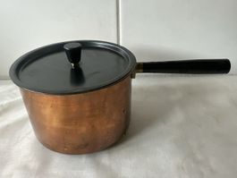 Spring Switzerland Kupferpfanne Vintage Kochtopf mit Deckel 