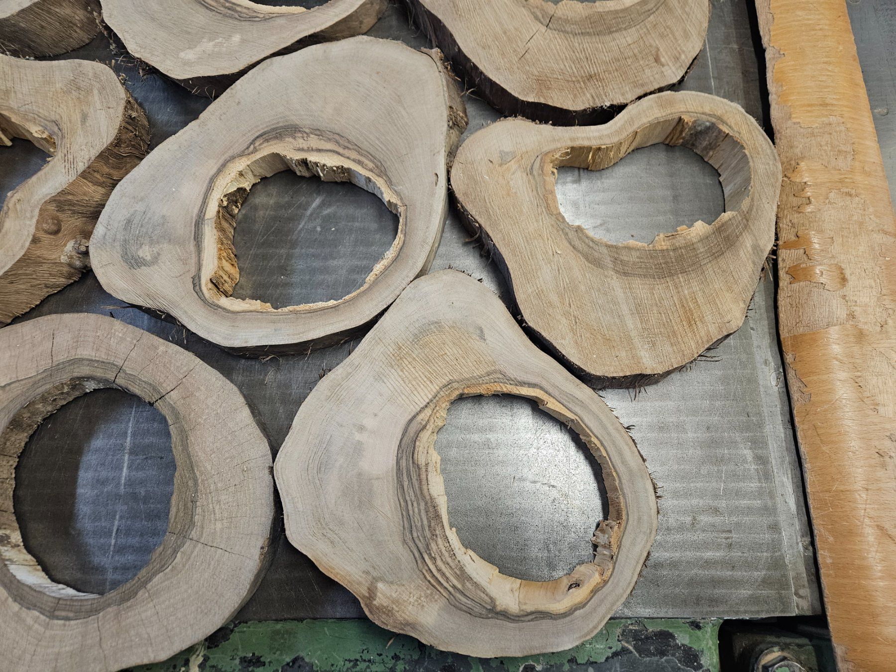 Holzartikel: Nussabum Holz Baumscheiben – Neu (gemäss Beschreibung) aus Schangnau von egli6.2 3