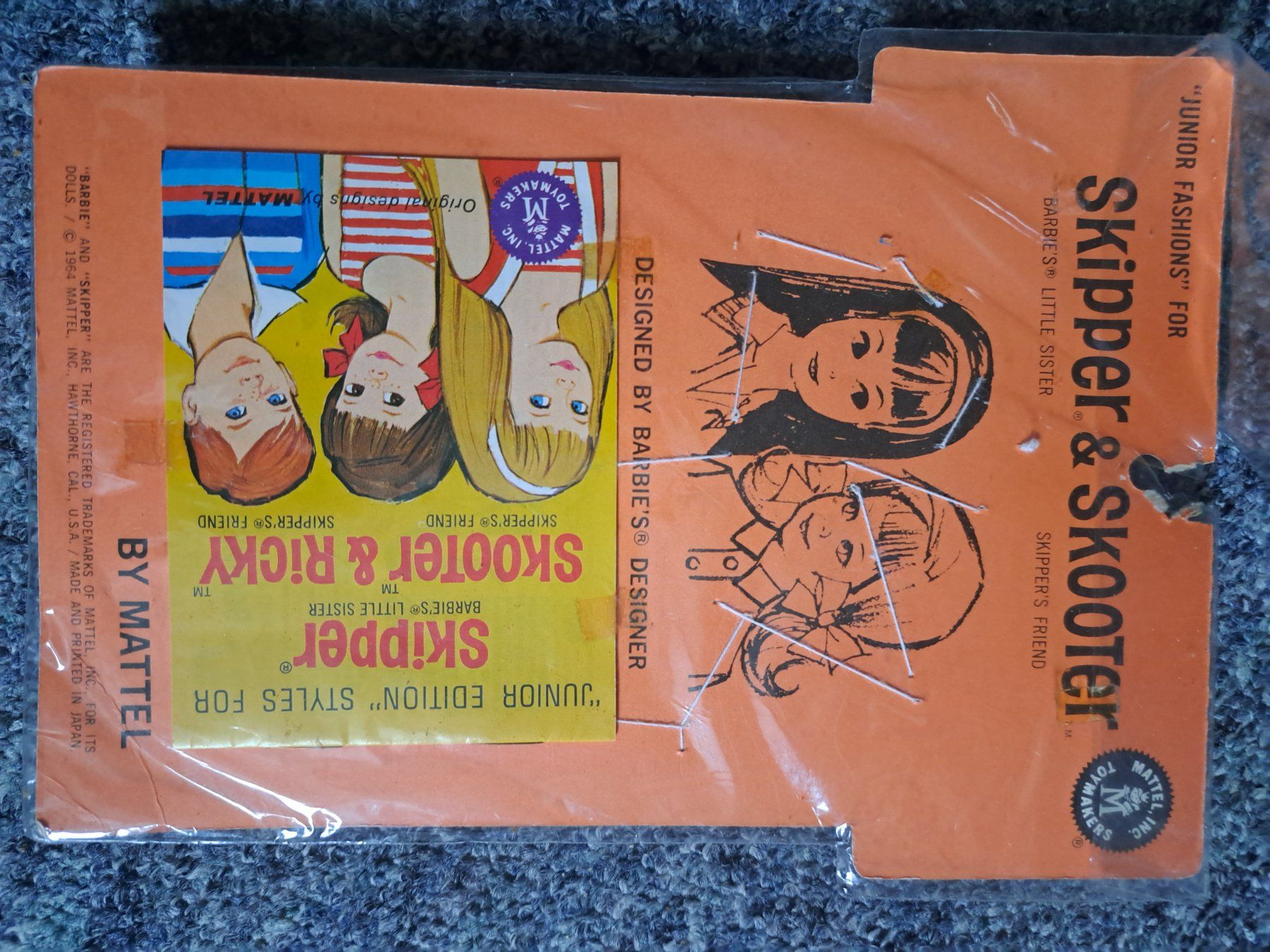 Bambole: 1965 Vintage Skipper and Skooter Set – Usato da Saas Grund venduto da IvanaXY 1