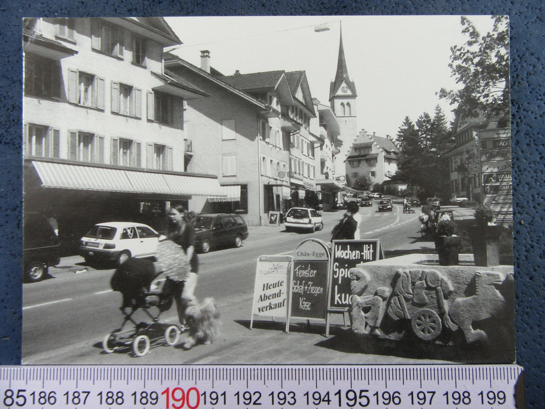 Cartoline postali: HOCHDORF LU HAUPTSTRASSE – Usato da Ettingen venduto da Hausi4711
