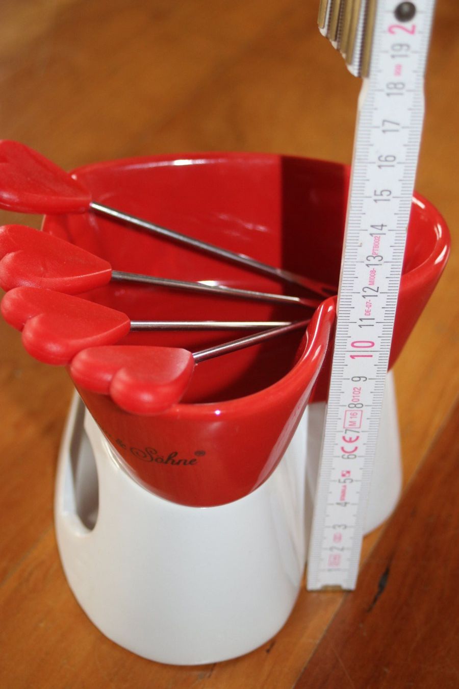 Services de table: Schoggifondue Set mit Rechaudkerze – D'occasion à St. Gallen par Razoon77 3