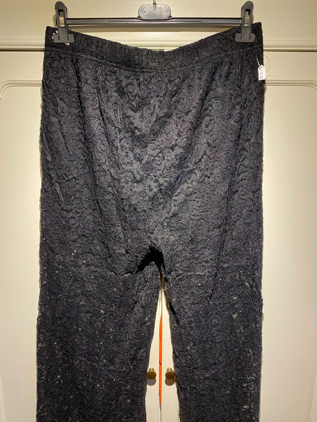 Pantaloni: SPITZEN HOSE-DAMEN,SCHWARZ – Usato da Meienried venduto da ManuelaBoutique 3