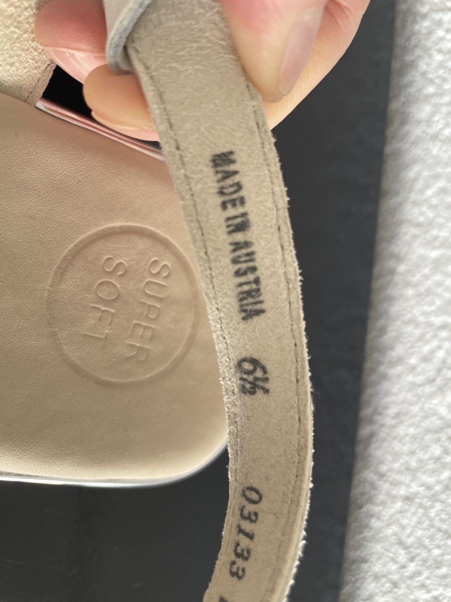 Paul Green Damenschuhe: Paul Green Ledersandalen hell beige Gr.6.5/ 40 – Neu (gemäss Beschreibung) aus Ennetbaden von Julia555 7