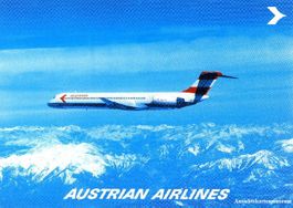 AUA - Austrian Airlines MD-81 + c1985