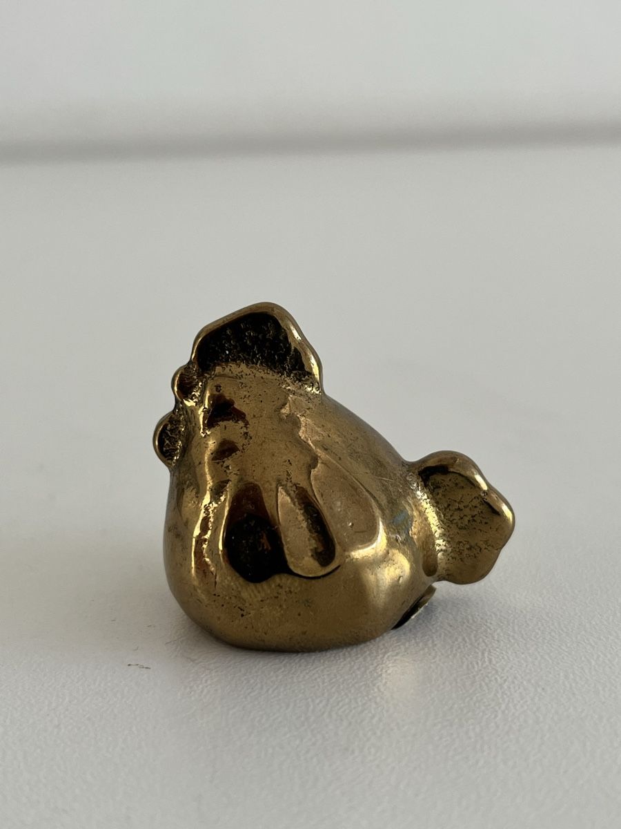 Tutte le decorazioni: Vintage Huhn aus Messing  – Usato da Wetzikon ZH venduto da seli03