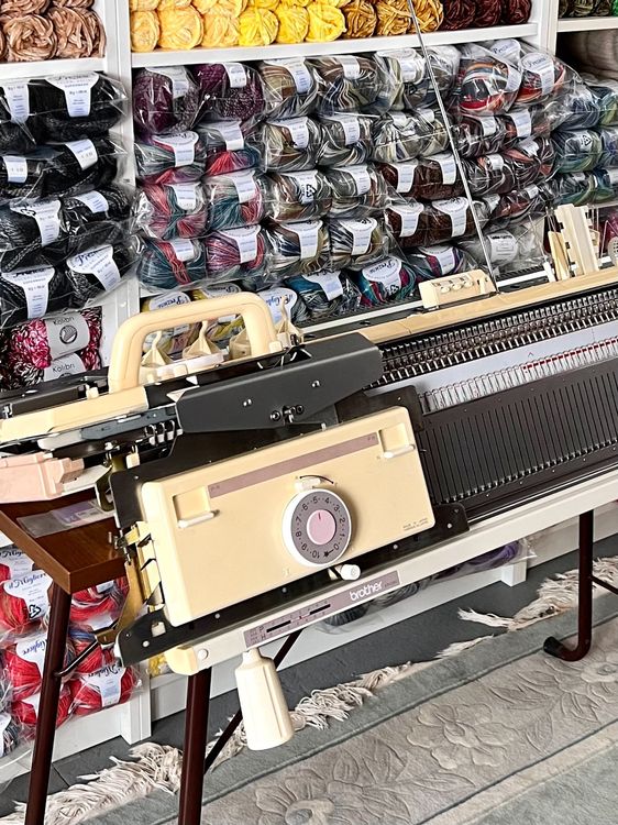 Brother KH 260 Doppelbett KR 260 Strickmaschine Grobstricker Kaufen auf Ricardo